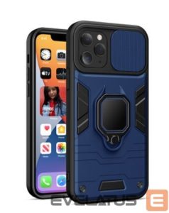 Aizmugurējais vāciņš Tech-Protect  Tech-Protect MagMat MagSafe iPhone 13 mini case - navy blue matte 