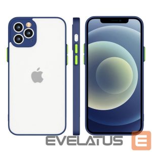 Aizmugurējais vāciņš Tech-Protect  Tech-Protect MagMat MagSafe iPhone 13 mini case - navy blue matte 
