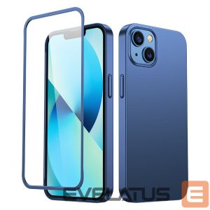 Aizmugurējais vāciņš Tech-Protect  Tech-Protect MagMat MagSafe iPhone 13 mini case - navy blue matte 