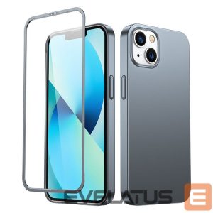 Aizmugurējais vāciņš Tech-Protect  Tech-Protect MagMat MagSafe iPhone 13 mini case - navy blue matte 