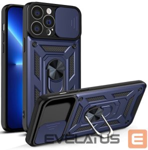 Aizmugurējais vāciņš Tech-Protect  Tech-Protect MagMat MagSafe iPhone 13 mini case - navy blue matte 