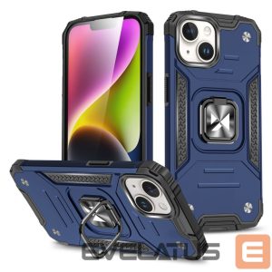 Aizmugurējais vāciņš Tech-Protect  Tech-Protect MagMat MagSafe iPhone 13 mini case - navy blue matte 