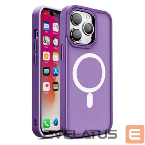 Aizmugurējais vāciņš Tech-Protect  Tech-Protect MagMat MagSafe iPhone 13 mini case - navy blue matte 