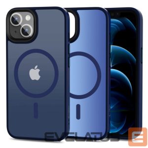 Aizmugurējais vāciņš Tech-Protect  Tech-Protect MagMat MagSafe iPhone 13 mini case - navy blue matte 