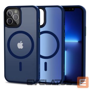 Aizmugurējais vāciņš Tech-Protect  Tech-Protect MagMat MagSafe iPhone 13 mini case - navy blue matte 