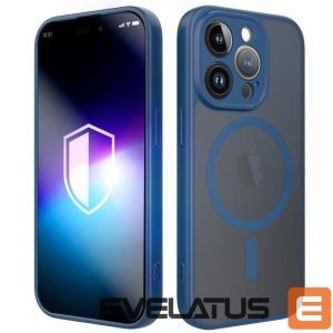 Aizmugurējais vāciņš Tech-Protect  Tech-Protect MagMat MagSafe iPhone 13 mini case - navy blue matte 