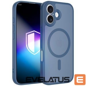 Aizmugurējais vāciņš Tech-Protect  Tech-Protect MagMat MagSafe iPhone 13 mini case - navy blue matte 