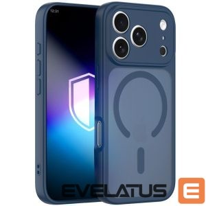 Aizmugurējais vāciņš Tech-Protect  Tech-Protect MagMat MagSafe iPhone 13 mini case - navy blue matte 