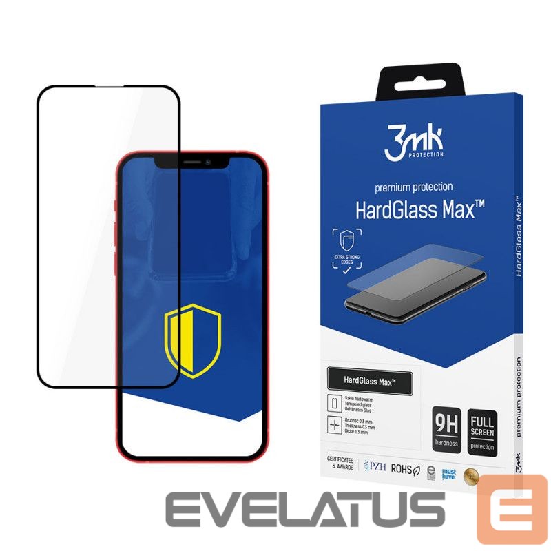 Aizsargstikls 3MK Xiaomi Redmi Note 11s / 11 4G Black - HardGlass Max