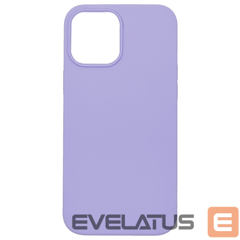 Aizmugurējais vāciņš Evelatus Apple iPhone 12 Pro Max Premium Soft Touch Silicone Case Pale Purple