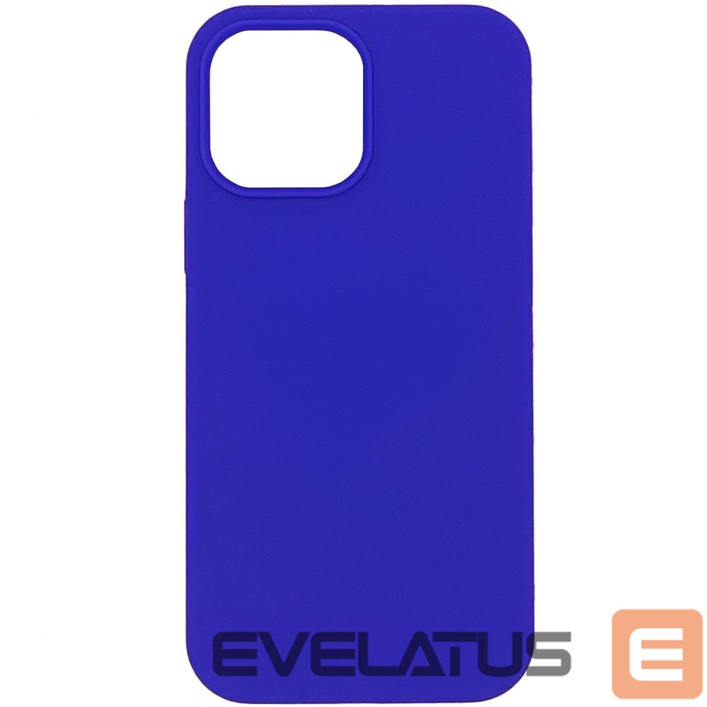 Aizmugurējais vāciņš Evelatus Apple Evelatus iPhone 13 Pro Max Premium Soft Touch Silicone Case Dark Blue