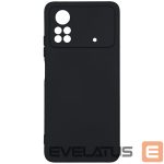 Aizmugurējais vāciņš Evelatus Xiaomi Poco X4 Pro 5G Premium Soft Touch Silicone Case Black