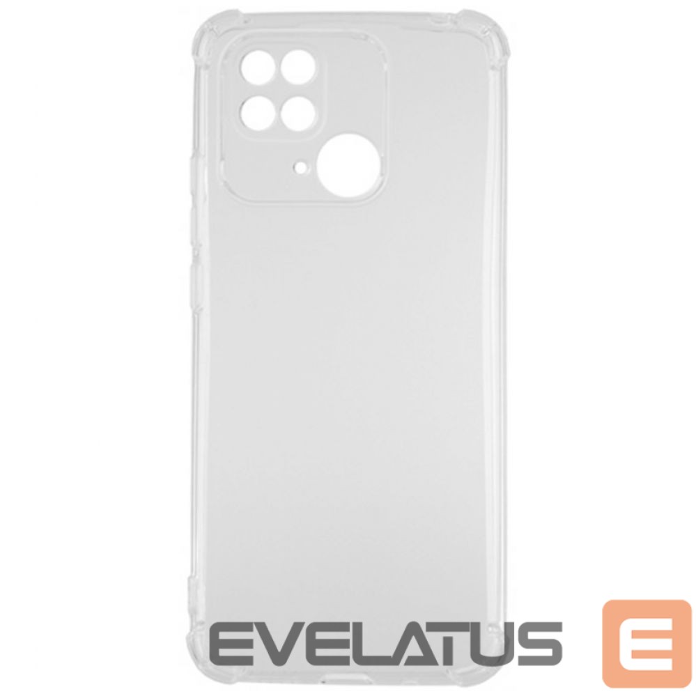 Aizmugurējais vāciņš Evelatus Xiaomi Redmi 10C / C40 Military Shockproof Silicone Case TPU Transparent