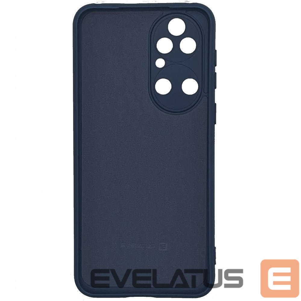 Aizmugurējais vāciņš Evelatus Huawei P50 Nano Silicone Case Soft Touch TPU Blue