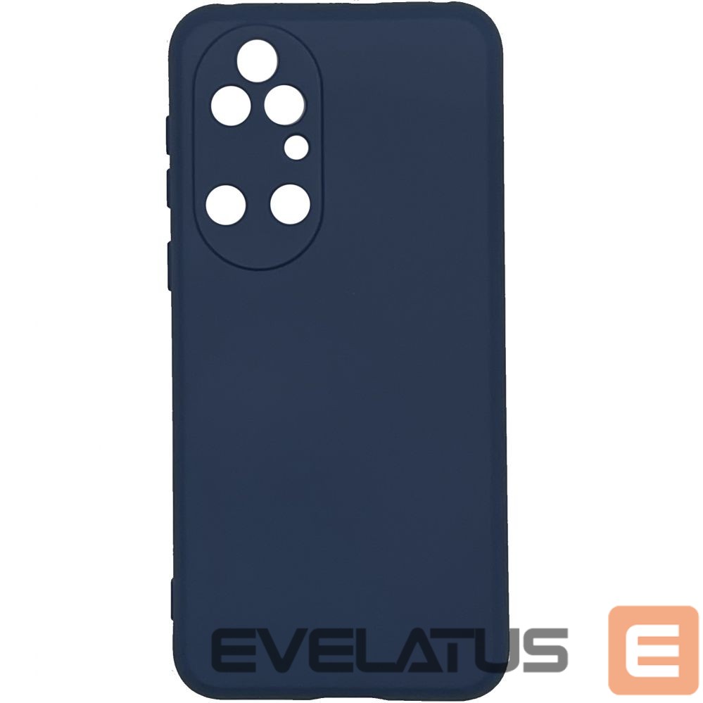 Aizmugurējais vāciņš Evelatus Huawei P50 Nano Silicone Case Soft Touch TPU Blue
