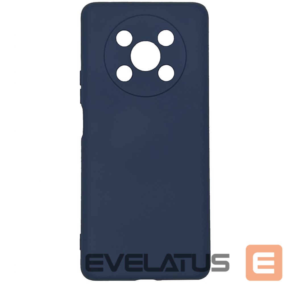 Aizmugurējais vāciņš Evelatus Honor Magic4 Lite Nano Silicone Case Soft Touch TPU Blue