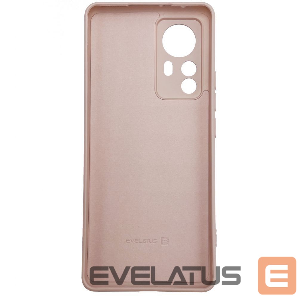 Aizmugurējais vāciņš Evelatus Xiaomi 12 Pro Nano Silicone Case Soft Touch TPU Beige