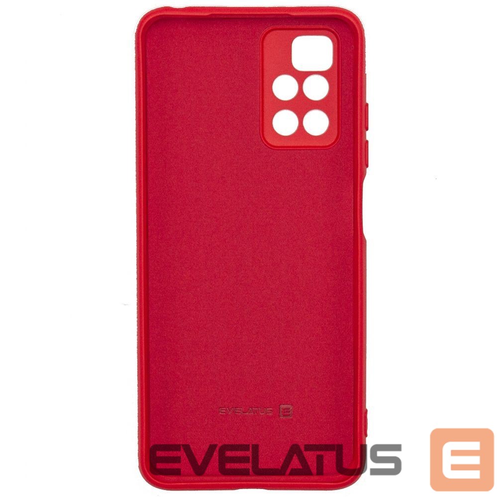 Aizmugurējais vāciņš Evelatus Xiaomi Poco M4 Pro 5G Nano Silicone Case Soft Touch TPU Red