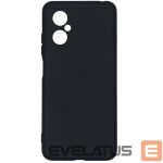 Aizmugurējais vāciņš Evelatus Xiaomi Poco M4 5G Nano Silicone Case Soft Touch TPU Black