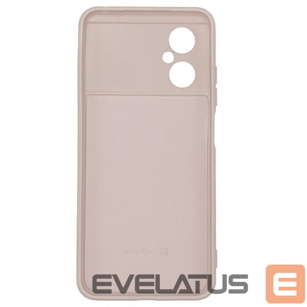 Aizmugurējais vāciņš Evelatus Xiaomi Poco M4 5G Nano Silicone Case Soft Touch TPU Beige