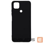 Aizmugurējais vāciņš Evelatus Xiaomi Redmi 9C / 10A 4G Nano Silicone Case Soft Touch TPU Black