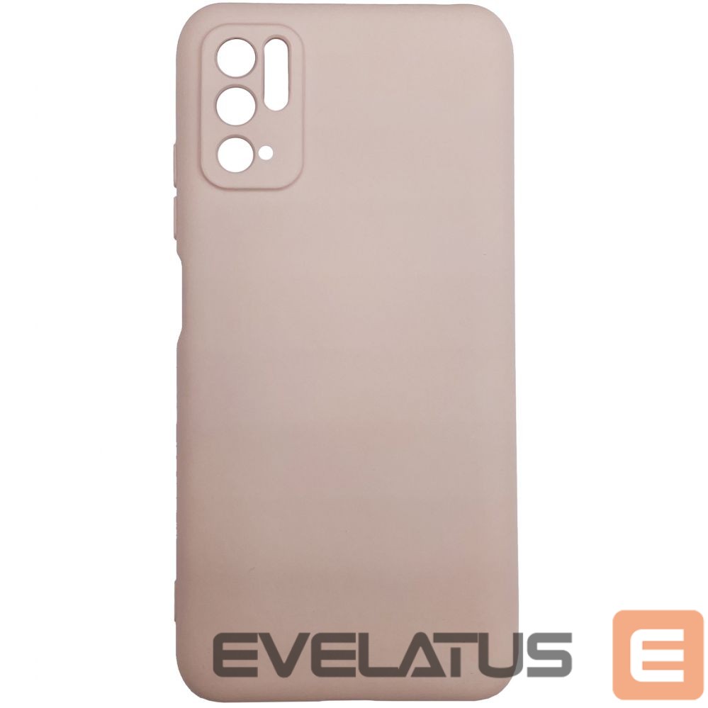 Aizmugurējais vāciņš Evelatus Xiaomi Redmi Note 10 5G Nano Silicone Case Soft Touch TPU Beige