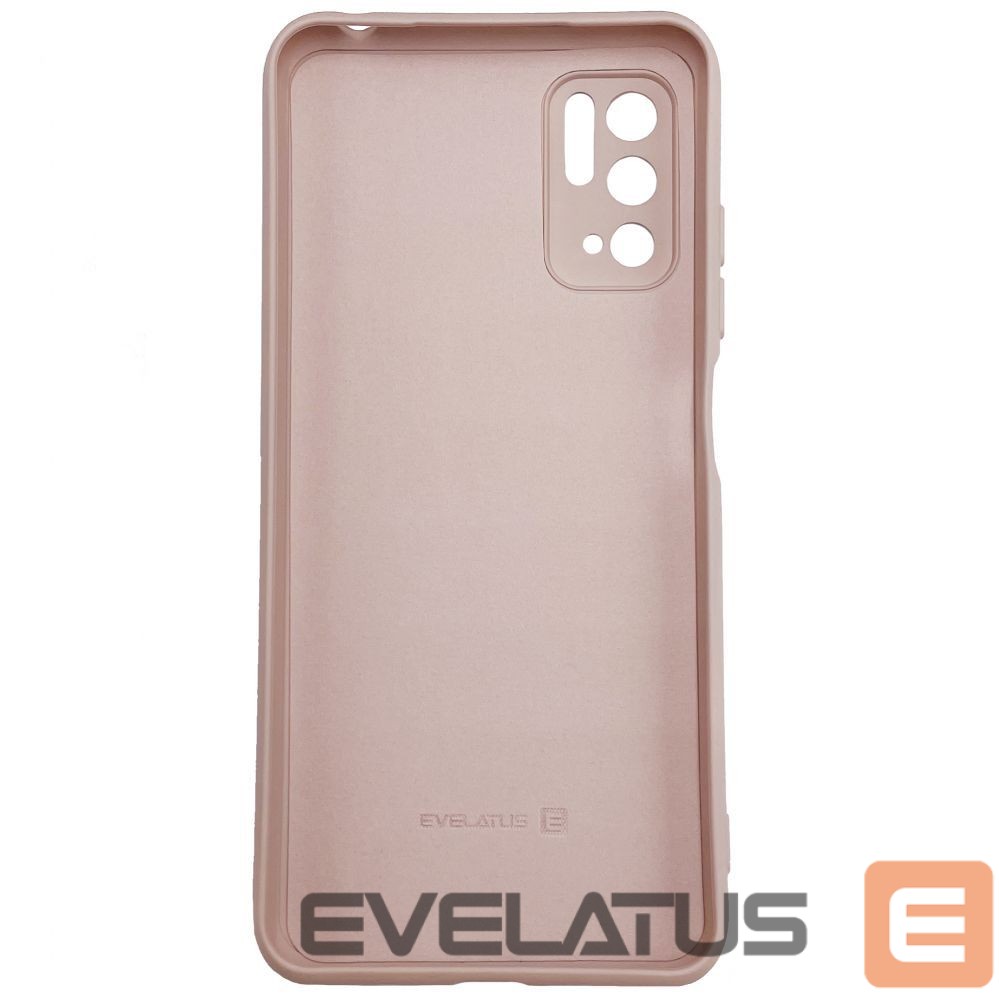Aizmugurējais vāciņš Evelatus Xiaomi Redmi Note 10 5G Nano Silicone Case Soft Touch TPU Beige