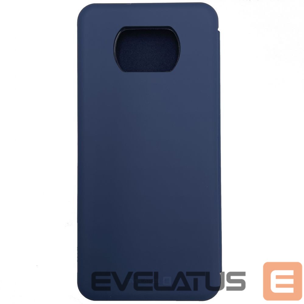 Atveramie maciņi Evelatus Xiaomi Poco X3/X3 NFC/X3 Pro Book Case Dark Blue