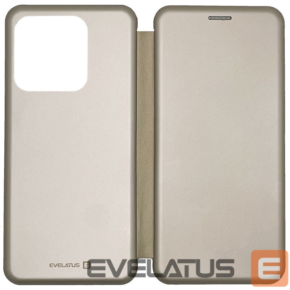 Atveramie maciņi Evelatus Xiaomi Redmi 10C / C40 Book Case Gold