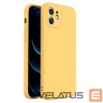 Aizmugurējais vāciņš Wozinsky Apple iPhone XS Max Silicone Case Yellow
