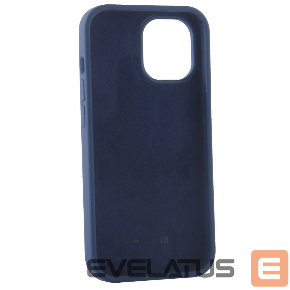 Aizmugurējais vāciņš Evelatus Apple iPhone 14 6.1 Premium Soft Touch Silicone Case Deep Navy
