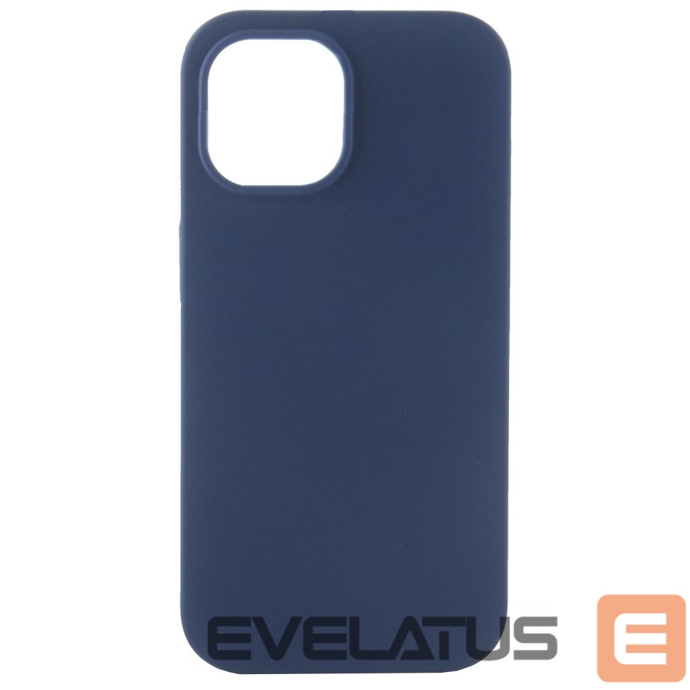 Aizmugurējais vāciņš Evelatus Apple iPhone 14 6.1 Premium Soft Touch Silicone Case Deep Navy