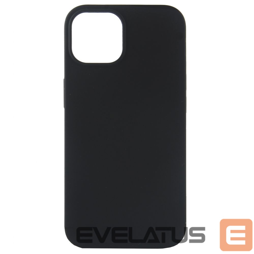 Aizmugurējais vāciņš Evelatus Apple iPhone 14 Plus 6.7 Premium Soft Touch Silicone Case Black