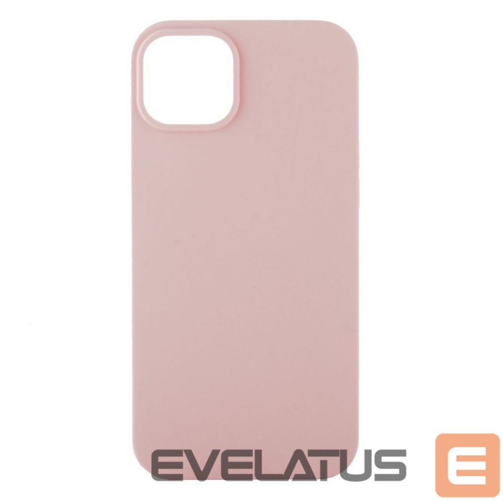 Aizmugurējais vāciņš Evelatus Apple iPhone 14 Pro 6.1 Premium Soft Touch Silicone Case Light Pink