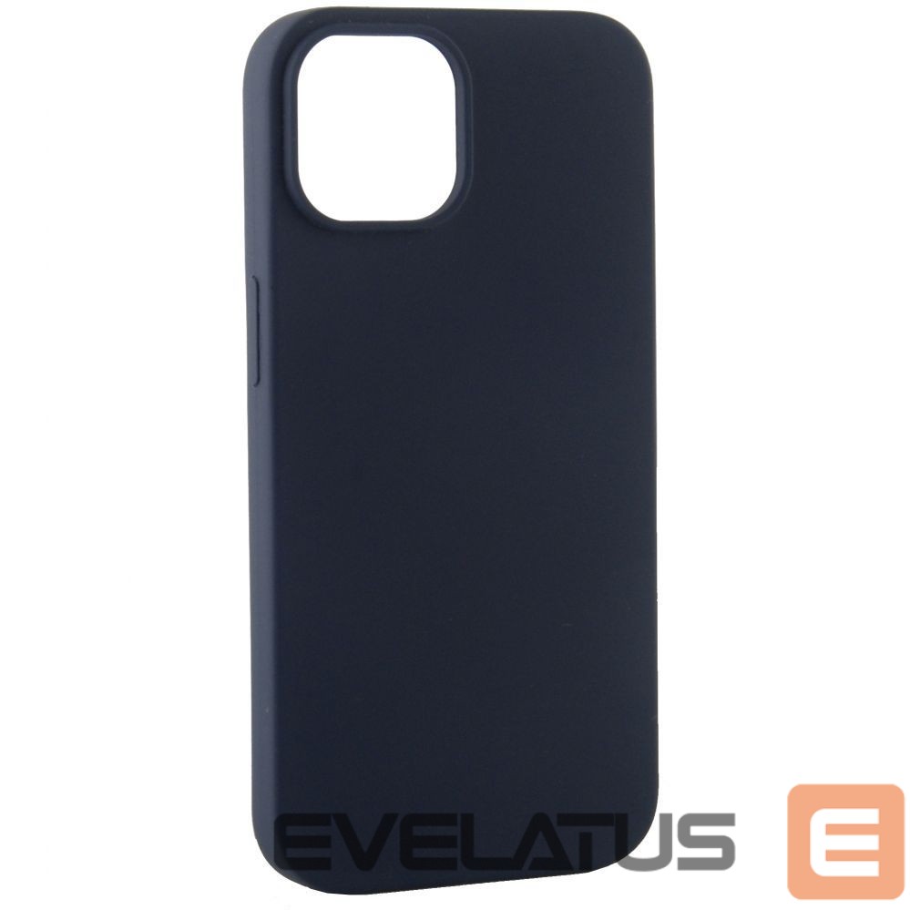 Aizmugurējais vāciņš Evelatus Apple iPhone 14 Pro Max 6.7 Premium Soft Touch Silicone Case Midnight Blue