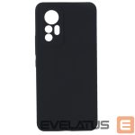 Aizmugurējais vāciņš Evelatus Xiaomi 12 Lite Premium Soft Touch Silicone Case Black