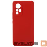 Aizmugurējais vāciņš Evelatus Xiaomi 12 Lite Premium Soft Touch Silicone Case Red