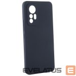 Aizmugurējais vāciņš Evelatus Xiaomi 12 Lite Premium Soft Touch Silicone Case Midnight Blue
