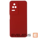 Aizmugurējais vāciņš Evelatus Xiaomi POCO F4 Premium Soft Touch Silicone Case Red