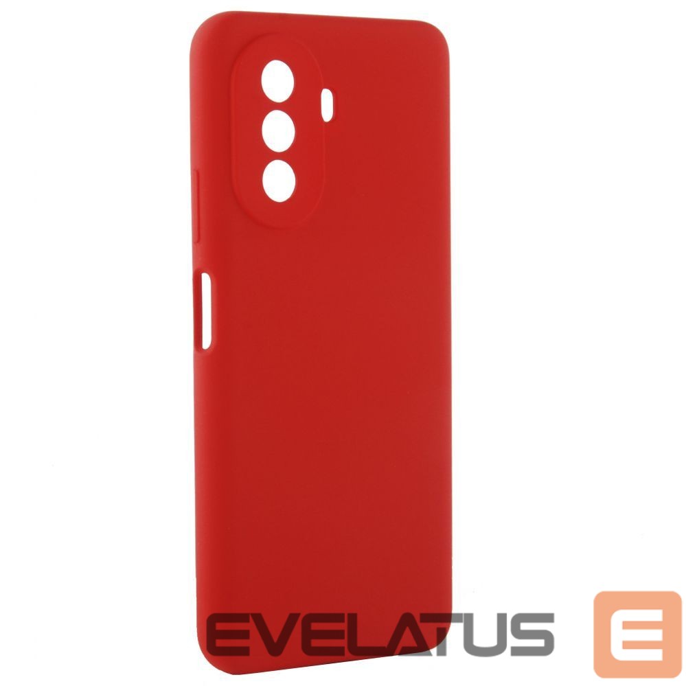 Aizmugurējais vāciņš Evelatus Huawei Nova Y70 Premium Soft Touch Silicone Case Red
