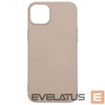 Aizmugurējais vāciņš Evelatus Apple iPhone 14 6.1 Nano Silicone Case Soft Touch TPU Beige