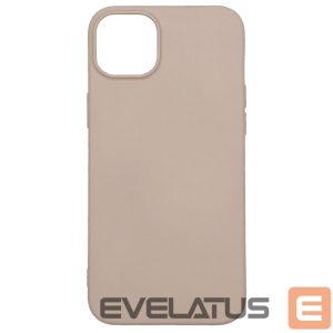Aizmugurējais vāciņš Evelatus Apple iPhone 14 Plus 6.7 Nano Silicone Case Soft Touch TPU Beige