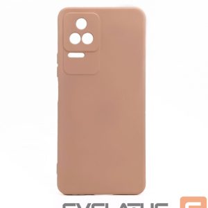 Aizmugurējais vāciņš Evelatus Xiaomi POCO F4 Nano Silicone Case Soft Touch TPU Beige