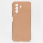 Aizmugurējais vāciņš Evelatus Huawei Nova Y70 Nano Silicone Case Soft Touch TPU Beige