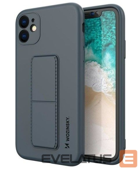 Aizmugurējais vāciņš iLike Samsung Galaxy A22 5G Kickstand Case Silicone Stand Cover