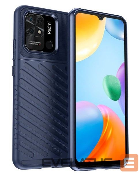 Aizmugurējais vāciņš iLike Redmi 10C / Poco C40 Case Flexible armored cover Blue