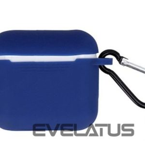 Maciņš austiņām iLike Apple Case for Airpods 3 with hook Blue
