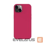 Aizmugurējais vāciņš Evelatus Apple iPhone 13 Premium Soft Touch Silicone Case Rose Red