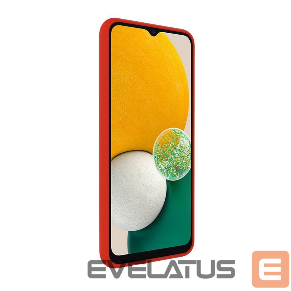 Aizmugurējais vāciņš Evelatus Samsung Galaxy A13 5G Premium Soft Touch Silicone Case Red