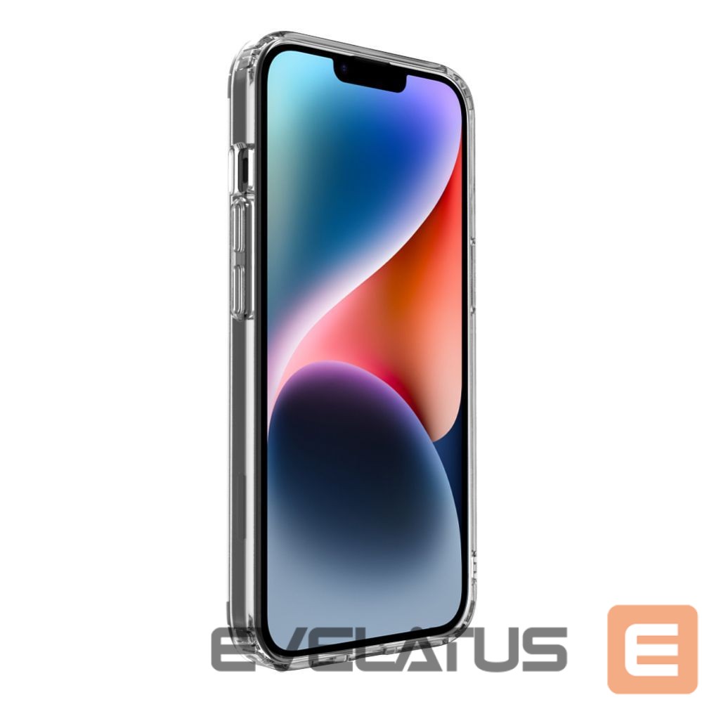 Aizmugurējais vāciņš Evelatus Apple iPhone 14 Clear Case with MagSafe Transparent